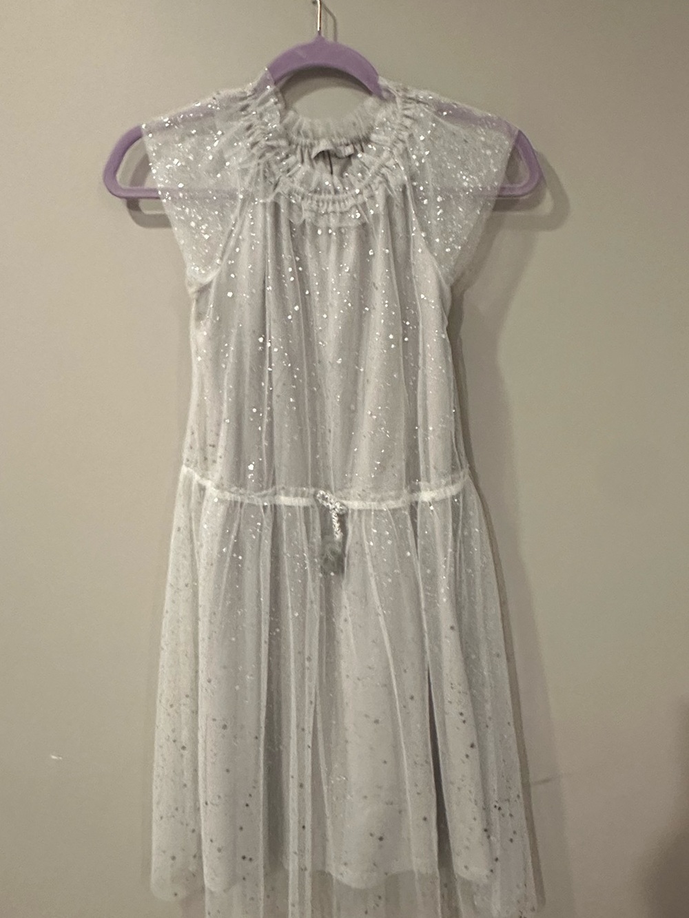Girls' NWOT Mint Velvet White Lace & Tulle Dress Sz 12